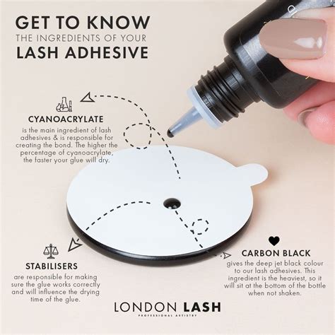 Magic lash adhesive